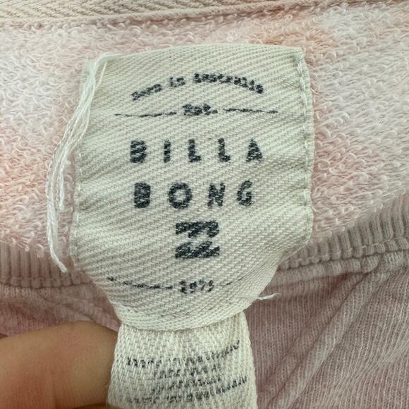 Billabong Crewneck Sweatshirt Womens Small Peach Tie Dye Surfcore Beachy Retro - Picture 5 of 7